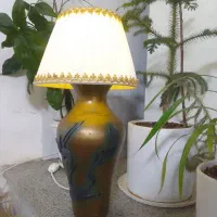 آباژور سفالی پتینه شده،میکروسمنت،تابلوفرش،دکوراتیو