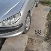 206 تیپ ۲ مدل ۸۸ شاسی سالم|خودرو سواری و وانت|لوندویل, |دیوار