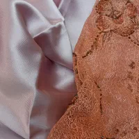 پارچه دانتل مجلسی، همراه ساتن، متراژ یک مترونیم|لباس|مشهد, ارشاد|دیوار