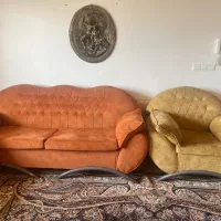 مبل هفت نفره کار کرده در حد نو