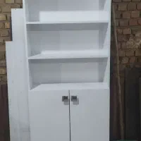 کتابخانه درب دار بدون درب|کتابخانه، شلف، قفسه‌های دیواری|قم, شاه ابراهیم|دیوار