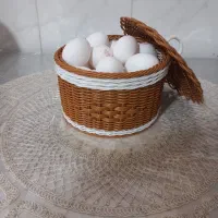 سبد دست بافت زیبا|صنایع دستی و سایر لوازم تزئینی|ملایر, |دیوار