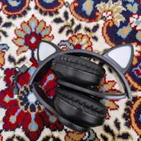 هدفون بلوتوث گوش‌گربه‌ای D28|پخش‌کننده همراه|سرپل ذهاب, |دیوار