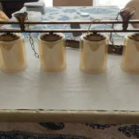 لوستر ۶شاخه برنز