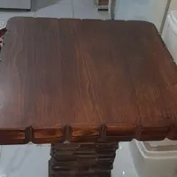 میزمربع چوبی طرح درخت