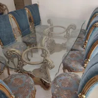 مبل سلطنتی ۷نفره و ناهارخوری ۸ نفره|مبلمان خانگی و میز عسلی|رشت, گلسار|دیوار