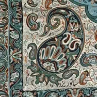 ترمه سناتور یزد 5 تکه|پرده، رانر، رومیزی|پاکدشت, پاکدشت (مامازند)|دیوار