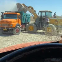 حمل و بارگیری شن و ماسه و مخلوط و بلوک|خدمات حمل و نقل|جیرفت, |دیوار