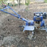 شخم باغ و باغچه با تیلر