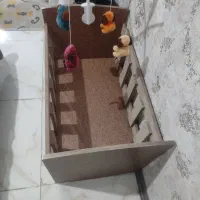 تخت و گهواره نوزاد|تخت و سرویس خواب|اصفهان, زاجان|دیوار