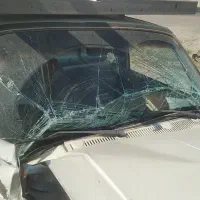 پیکان وانت مدل 93تصادفی