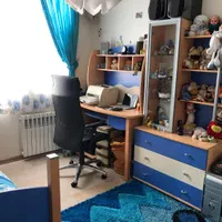 ست کامل اتاق خواب نوجوان با تخت مهمان و فرش و پرده|تخت و سرویس خواب|تهران, دروس|دیوار