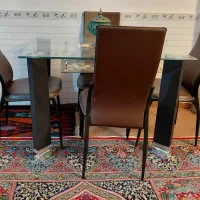 دو دست مبل راحتی و یک دست نهار خوری|مبلمان خانگی و میز عسلی|صائین قلعه, |دیوار