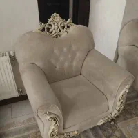 مبلمان ۷ نفره دست دوم|مبلمان خانگی و میز عسلی|شاهین‌شهر, مسکن مهر|دیوار