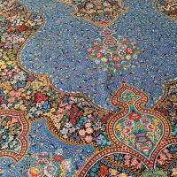 فرش دستباف تمام ابریشم ۹متری