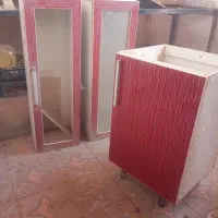 چهارتا کابینت با میز کامپیوتر|میز تحریر و کامپیوتر|کارون, |دیوار