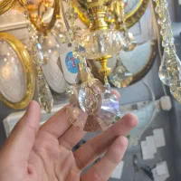 لوستر 6 شاخه رنگ طلایی|لوستر و چراغ آویز|تهران, لاله زار|دیوار