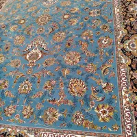 دوتخته فرش 12متری جنس نخی سالم