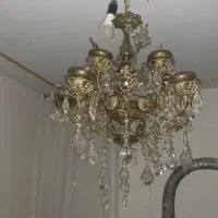 لوستر برنجی وزن سنگین‌ تعداد۲عدد