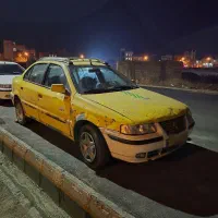 سمند تاکسی با نوار زرد|خودرو سواری و وانت|ماکو, |دیوار