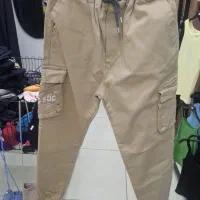 شلوار ۶ جیب کتان