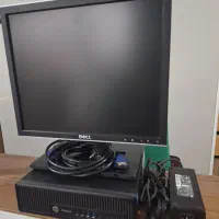 کامپیوتر رومیزی HP با مانیتور|رایانه رومیزی|رشت, گلسار|دیوار