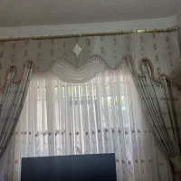 پرده کاملا سالم و نو|پرده، رانر، رومیزی|یاسوج, |دیوار