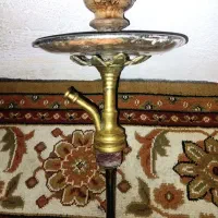 قلیان تنه برنجی باطعم دوسیب