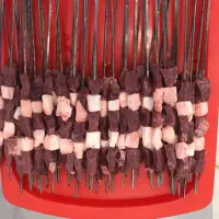 نیازمند سیخ زن  آقا و ظرفشور آقا