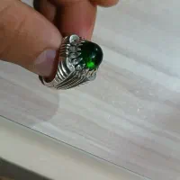 انگشتر عقیق سبز