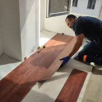 نصب پارکت کفپوش ترمووال ماربل شیت قرنیز