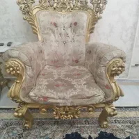 مبل ۹نفره سلتنتی تمام چوب