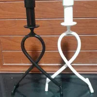 شمعدانی فلزی|مجسمه، تندیس، ماکت|تبریز, |دیوار