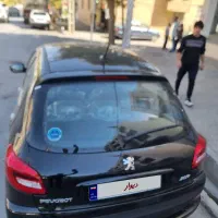 207پانا ارتقا با رینگ صفر کیلومتر مدل5/404مشکی|خودرو سواری و وانت|شیراز, شهرک گلستان|دیوار