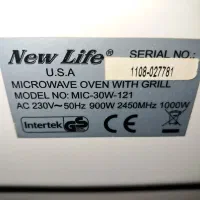 ماکروفر نیولایف new life|اجاق گاز و لوازم برقی پخت‌وپز|اصفهان, مفتح|دیوار