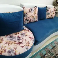 فروش یک ست مبل 8نفره|مبلمان خانگی و میز عسلی|ملک‌آباد, |دیوار