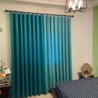 پرده مخمل با دوخت کد ۲۵۶|پرده، رانر، رومیزی|تهران, بازار|دیوار