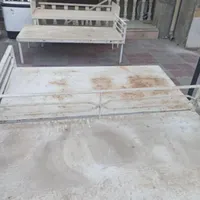 تخت حیاطی آهنی سنگین وزن بدون پوسیدگی
