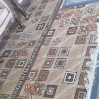 گلیم کناره یکیش ۳مترونیم ویکی ۲مترونیم عرض ۸۰|گلیم، جاجیم، گبه|اصفهان, شاه پسند|دیوار