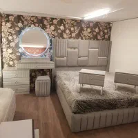 سرویس خواب ۱۲تیکه وتشک رویال مصنوعات چوبی یاتاش