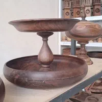 تولید انواع ظروف چوبی|ظروف سرو و پذیرایی|کرمان, |دیوار