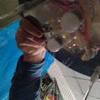 لوستر آویز کریستالی سه باکس زیبا|لوستر و چراغ آویز|ملارد, |دیوار