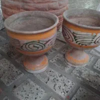 گلدان سفالی|صنایع دستی و سایر لوازم تزئینی|گرگان, |دیوار