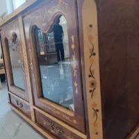 میز آینه|بوفه، ویترین، کنسول|پردیس, سیاه سنگ|دیوار
