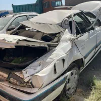 مرکز جمع آوری خودرو تصادف کرده چپی