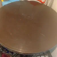 میز گرد 90در90 با دو عدد صندلی فقط 2500