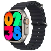 ساعت هوشمند اوتتو مدل oteeto ow8 ultra با بند فلزی