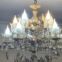 لوستر۵شاخه ۲عدد|لوستر و چراغ آویز|تهران, سبلان (لشگر)|دیوار
