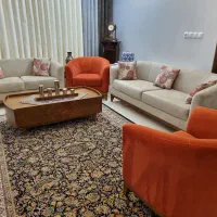 مبل ۷نفره و میز جلوی مبل