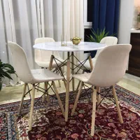 میزوصندلی غذاخوری4نفره sadaf90|میز و صندلی غذاخوری|یاسوج, |دیوار